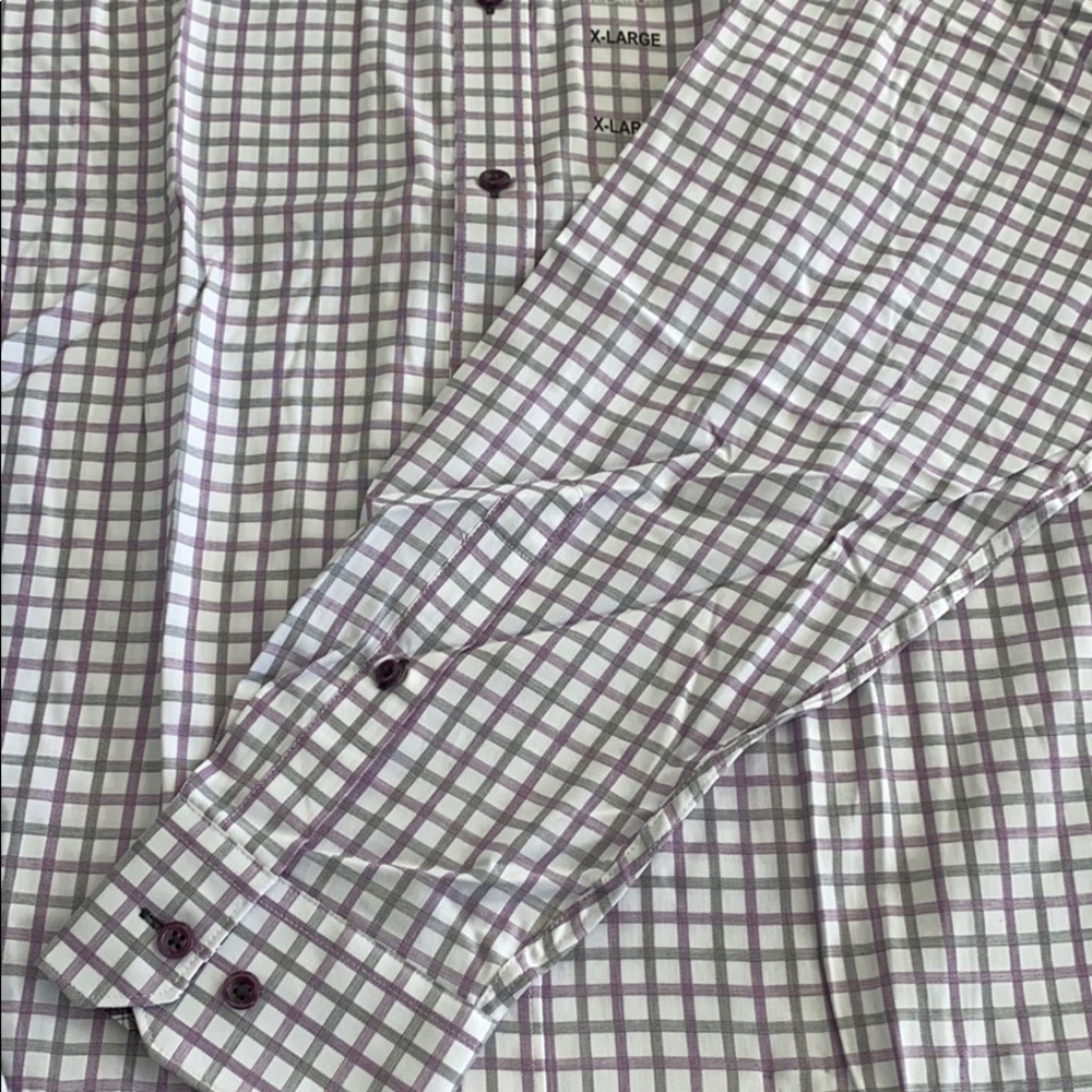NWT JHane Barnes men shirt size XL Long Sleeve - Picture 6 of 10